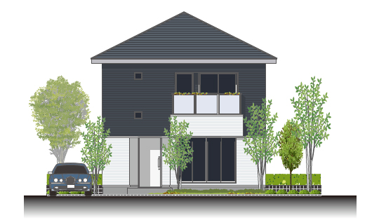 2階建て住宅間取りプラン
